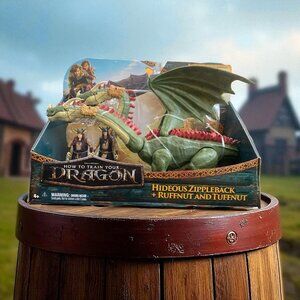 How To Train Your Dragon 2025 Movie Hideous Zippleback + Ruffnut & Tuffnut